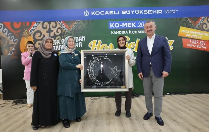 KO-MEK Kandıra’da Hayran Bıraktı: El Emeği Ürünler Büyük İlgi Gördü