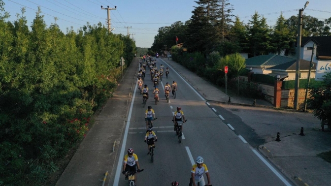 Kocaeli Turizm ve Bisiklet Festivali Kandırada start aldı