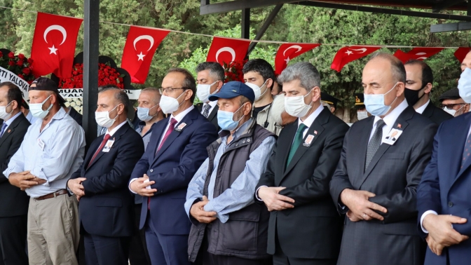 Şehit polis memuru Kandıra’da son yolculuğuna uğurlandı