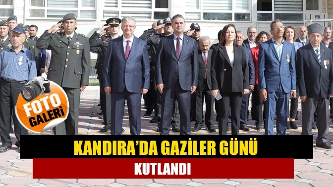 Kandıra’da Gaziler Günü Kutlandı