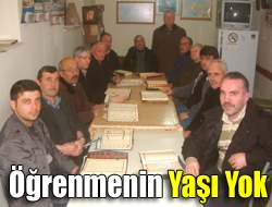 Öğrenmenin yaşı yok