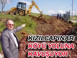 Kızılcapınar Köyü yoluna kavuşuyor