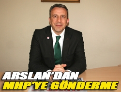 Arslandan MHPye gönderme