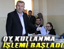 Oy kullanma işlemi başladı