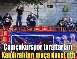 Çamçukurspor taraftarları Kandıralıları maça davet etti