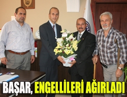 Başar, engellileri ağırladı