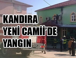 Kandıra Yeni Camii'de Yangın