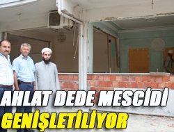 Ahlat Dede Mescidi genişletiliyor