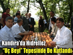 Kandıra'da Hıdrellez Uç Beyi Tepesinde De Kutlandı