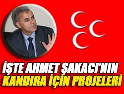 İşte Ahmet Şakacının Kandıra için projeleri