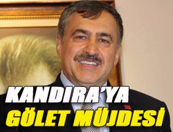 Kandıraya gölet müjdesi