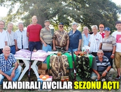 Kandıralı avcılar sezonu açtı