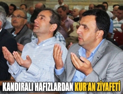 Kandıralı hafızlardan Kuran ziyafeti