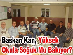 Başkan Kan, Yüksek Okula soğuk mu bakıyor?