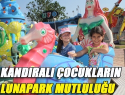 Kandıralı çocukların lunapark mutluluğu