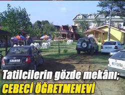 Tatilcilerin gözde mekânı; Cebeci Öğretmenevi