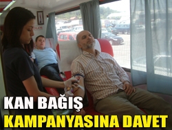 Kan bağış kampanyasına davet