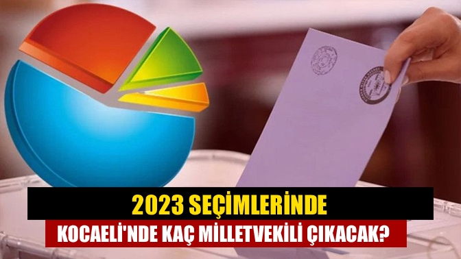 2023 seçimlerinde Kocaelinde kaç milletvekili çıkacak?