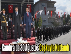 Kandıra'da 30 Ağustos coşkuyla kutlandı