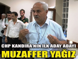 CHP Kandıranın ilk aday adayı Muzaffer Yağız