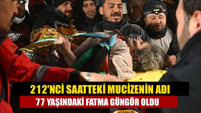 212’nci saatte yeni mucize!