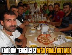 Kandıra temsilcisi Aysu finali kutladı