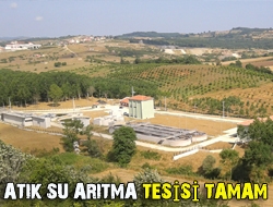 Atık su arıtma tesisi tamam