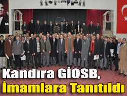 Kandıra GİOSB, İmamlara Tanıtıldı