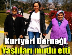 Kurtyeri Derneği, yaşlıları mutlu etti