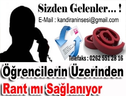 Öğrencilerin üzerinden rant mı sağlanıyor