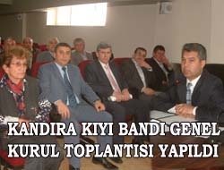 Kıyı Bandı Birliği genel kurul yaptı