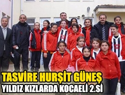 Tasvire Hurşit Güneş Yıldız Kızlarda Kocaeli 2.si