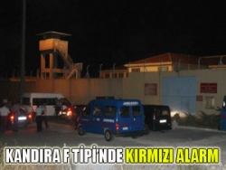 Kandıra F Tipinde kırmızı alarm