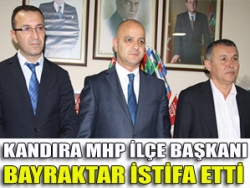 Kandıra MHP ilçe başkanı istifa etti