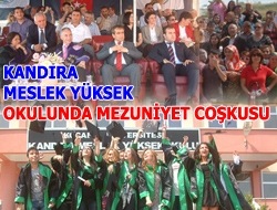 Kandıra Meslek Yüksek Okulunda Mezuniyet Coşkusu