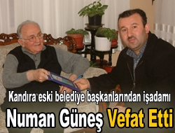 Numan Güneş Vefat Etti