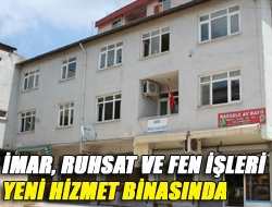 İmar, Ruhsat ve Fen İşleri yeni hizmet binasında