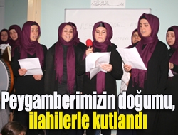 Peygamberimizin doğumu, ilahilerle kutlandı