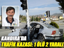 Kandıra'da trafik kazası: 1 ölü 2 yaralı