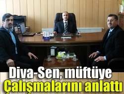 Diva-Sen, müftüye çalışmalarını anlattı