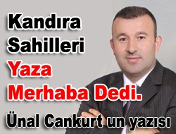 Kandıra sahilleri yaza merhaba dedi.