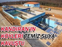 kandıra'nın köyleri temiz suya kavuştu