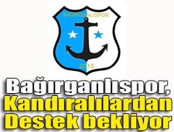 Bağırganlıspor, Kandıralılardan destek bekliyor