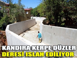 Kandıra kerpe düzler deresi ıslah ediliyor