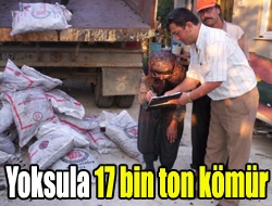 Yoksula 17 bin ton kömür