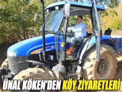 Ünal Köken'den köy ziyaretleri