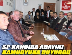 SP Kandıra adayını kamuoyuna duyurdu