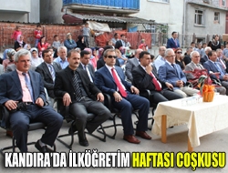 Kandırada ilköğretim haftası coşkusu