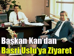 Başkan Kandan Basri Usluya ziyaret