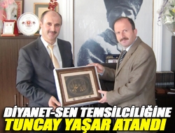 Diyanet-Sen temsilciliğine Tuncay Yaşar atandı